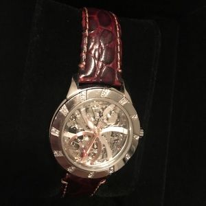 Women watch Bulova Swiss made with diamonds